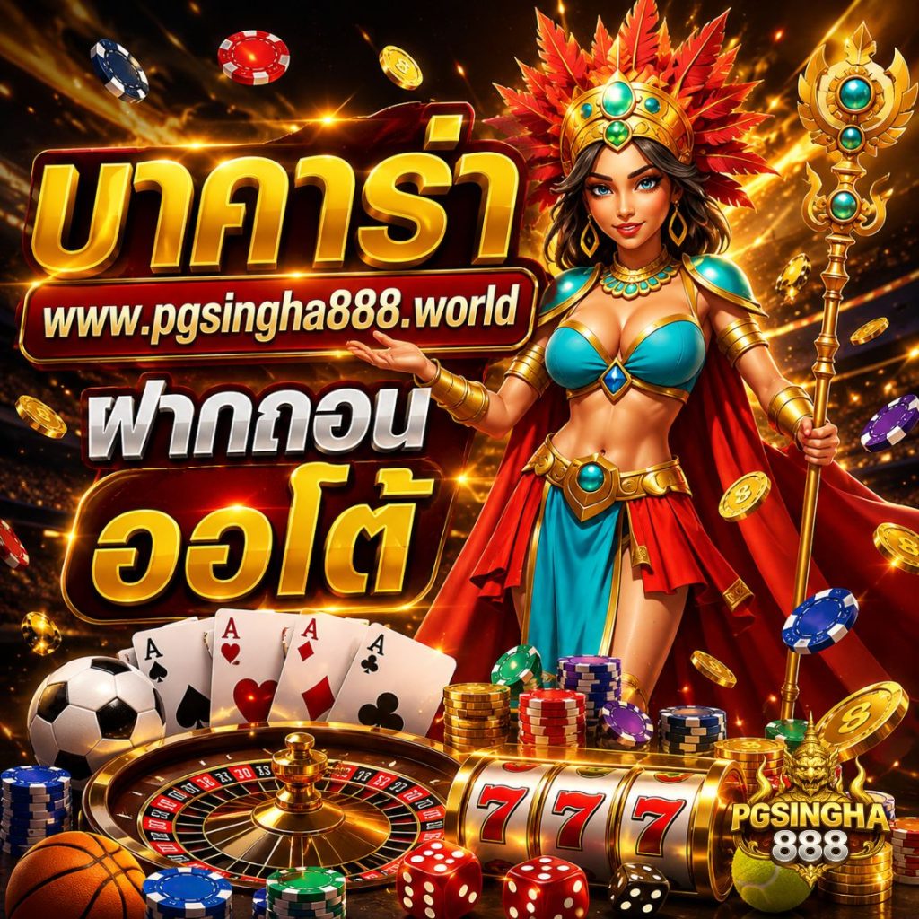 บาคาร่า www.pgsingha888.world ฝากถอนออโต้