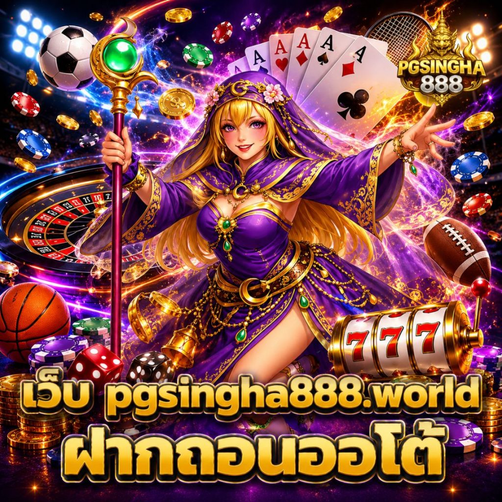เว็บ pgsingha888.world ฝากถอนออโต้ เว็บตรง